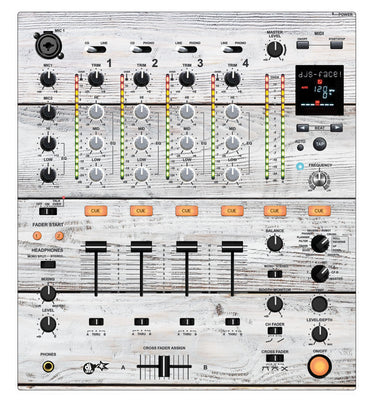 Pioneer DJ DJM 700 Skin Woody White